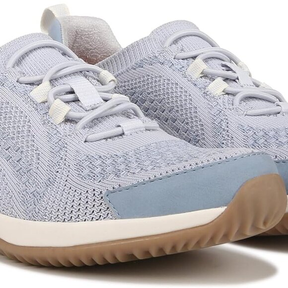 Womens Slip On Sneakers Fabric Lightweight Cushioned Impact Support - Picture 7 of 8